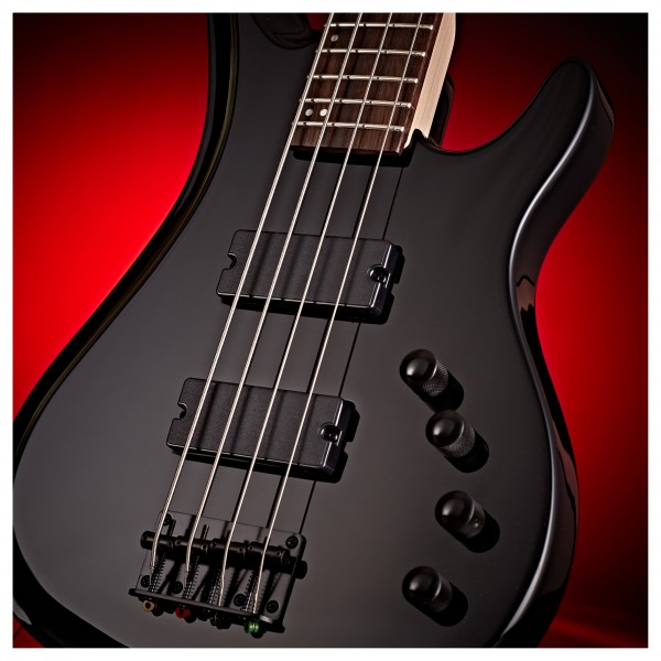 G4M 878 Bass Guitar, All Black & Eden Orbiter 8 Combo