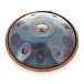 Handpan with Carrying Bag, 10 Notes D Kurd, Black Rainbow, by Gear4music