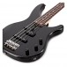 Yamaha TRBX174 Bass Guitar, Black & Eden Orbiter 8 Combo