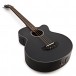 Electro Acoustic Bass Guitar by Gear4music, Black