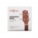 Electro Acoustic Bass Guitar Natural, 35W Bass Amp & Accessory Pack