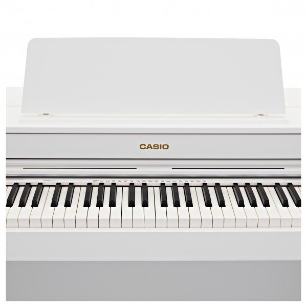 Casio AP-300 Digital Piano, White - back 