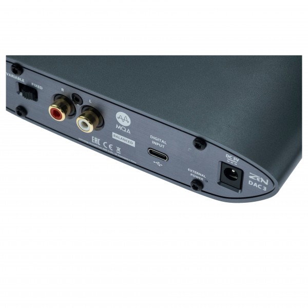 iFi Audio ZEN DAC 3 Desktop DAC and Headphone Amp - Analogue and digital inputs