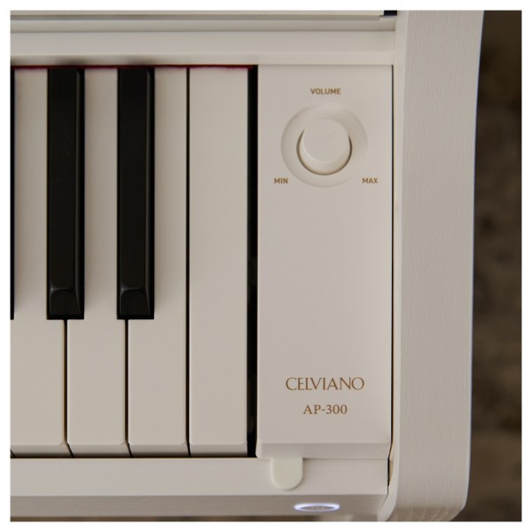 Casio AP-300 Digital Piano, White