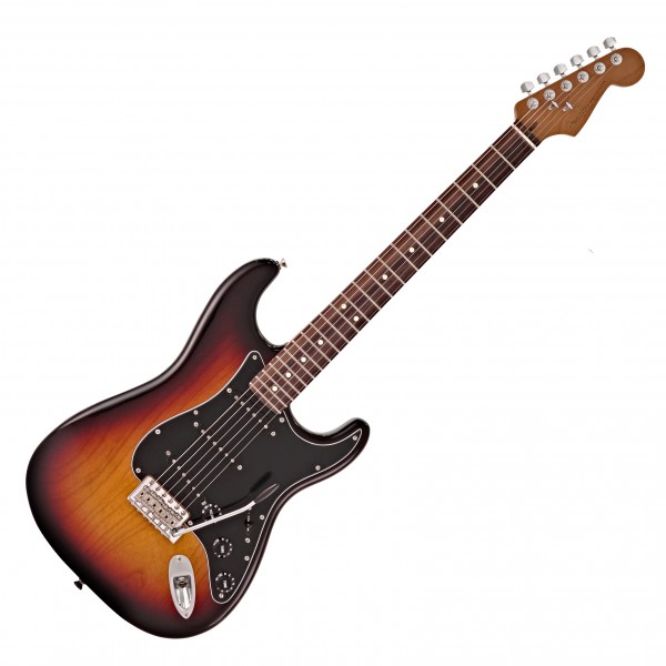 Fender American Ash Stratocaster Ltd, 3-Tone Sunburst main