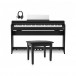 Casio Zestaw pianina cyfrowego AP-S200, czarny