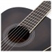 Deluxe Electro Classical Guitar, Trans Black Burst, by Gear4music