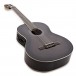 Deluxe Electro Classical Guitar, Trans Black Burst, by Gear4music