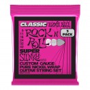 Ernie Ball 3253 Super Slinky Classic RNR 9-42, 3er-Pack