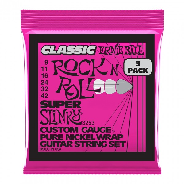 Ernie Super Slinky Classic RNR 9-42 (3 Set Pack)