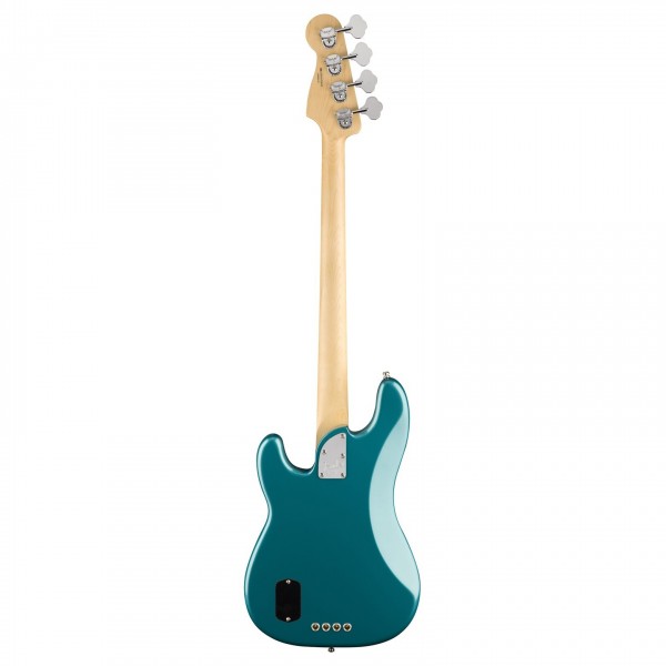 Fender American Elite Precision Bass Guitar, MN, Turquoise