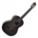 Deluxe-Klassikgitarre von Gear4music, Trans Black