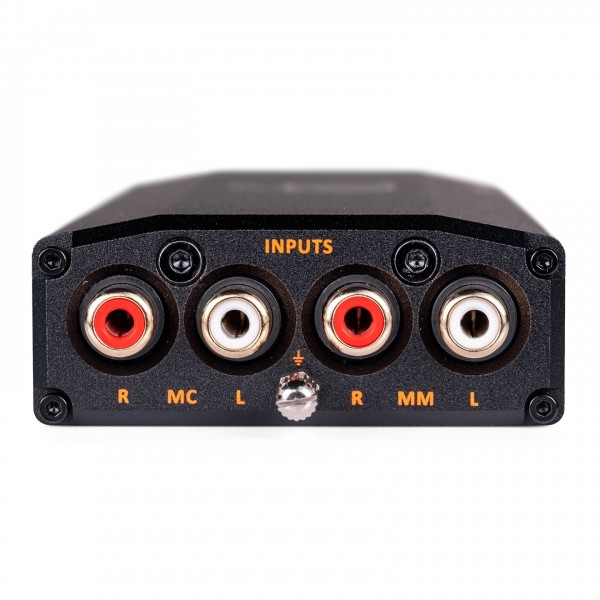 iFi Audio iPhono3 Black Label Phono Amplifier Forward View