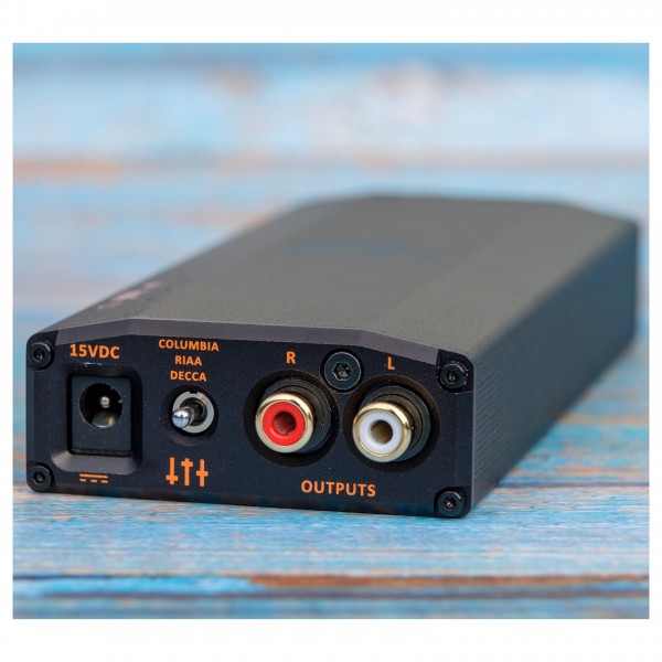 iFi Audio iPhono3 Black Label Phono Amplifier Lifestyle View 2