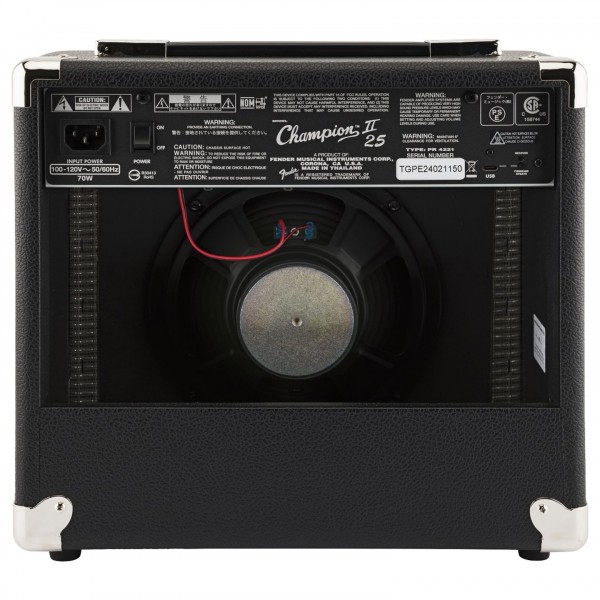 Fender Champion II 25 - Back