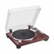 Audio Technica AT-LPW50BTRW Wireless Belt-Drive Turntable - Rosewood Left View