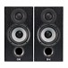 ELAC Debut B5.2 Vinyl Bookshelf Speaker (Pair), Black Ash Front View