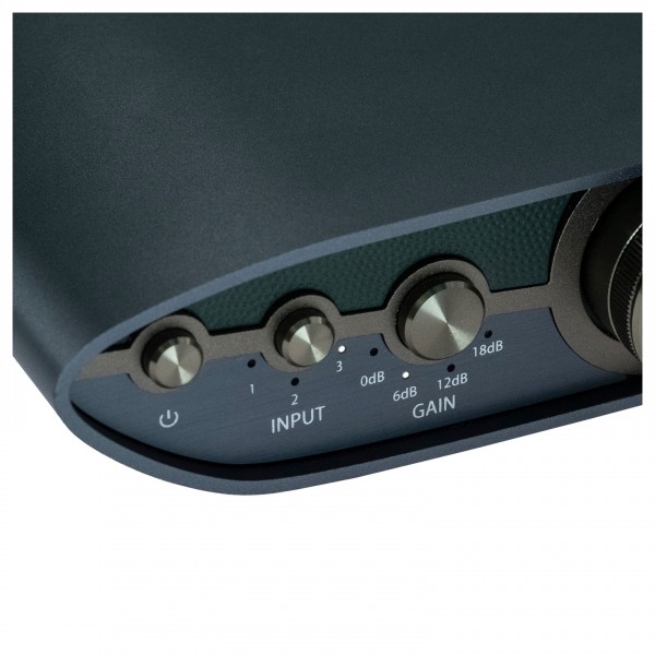iFi Audio ZEN CAN 3 Desktop Headphone Amp, Detail Photo Gain and Input Selectors