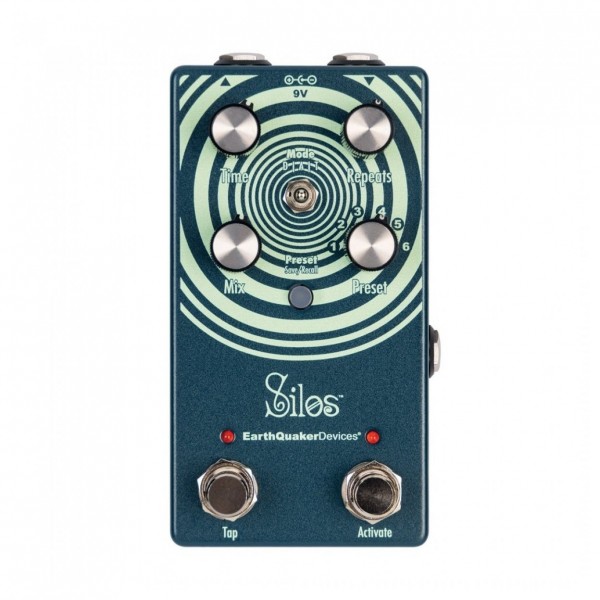 Earthquaker Devices Silos Multi-Generational Time Reflection Device - Top