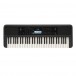 Yamaha PSR E383 Portable Keyboard, Black - top