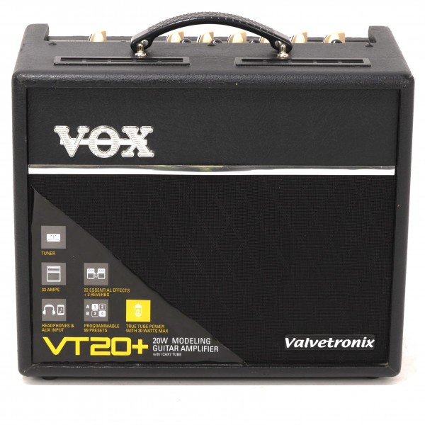 Vox VT20+ 20W Guitar Combo Amplifier - Secondhand