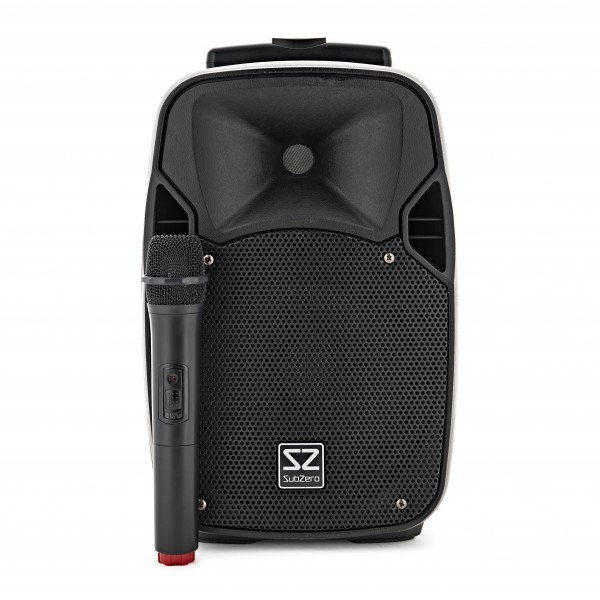 SubZero SZPA-P8 Portable PA Speaker with Media Player & Wireless Mic