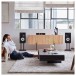 Arcam Radia SA35 Streaming Integrated Amplifier, Black Lifestyle View 4