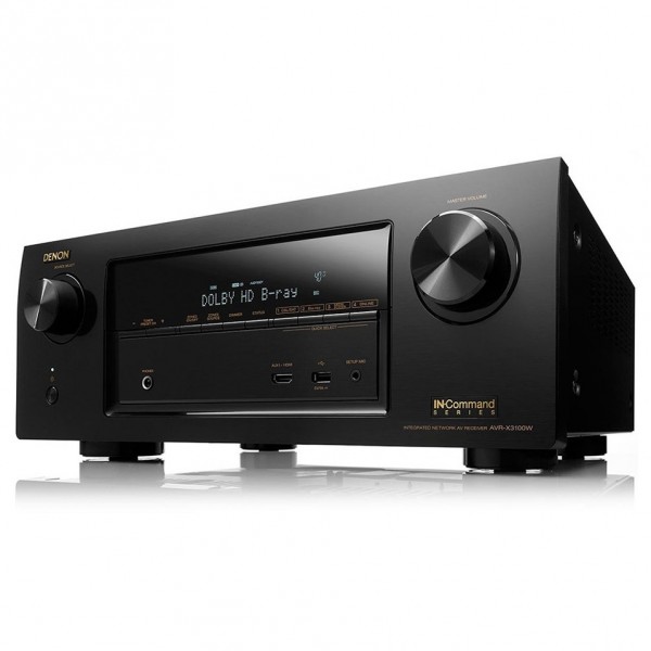 Denon AVR-X3100W 7.2 Channel Black AV Receiver