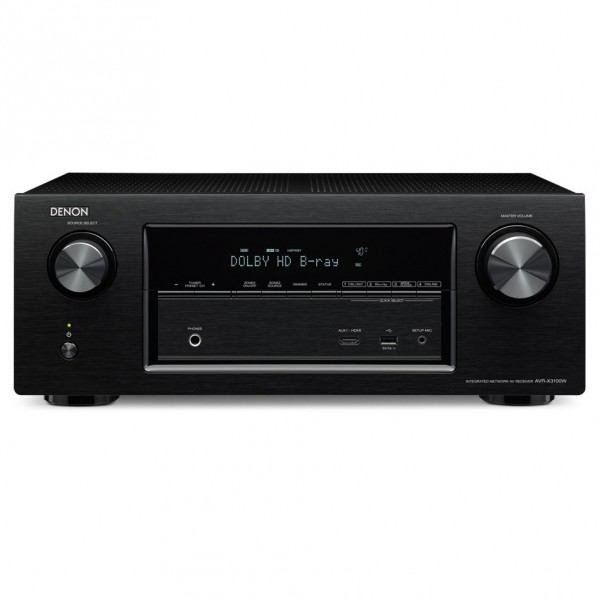 Denon AVR-X3100W 7.2 Channel Black AV Receiver