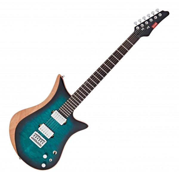 G4M 255 Deluxe Electric Guitar, Kingfisher Burst