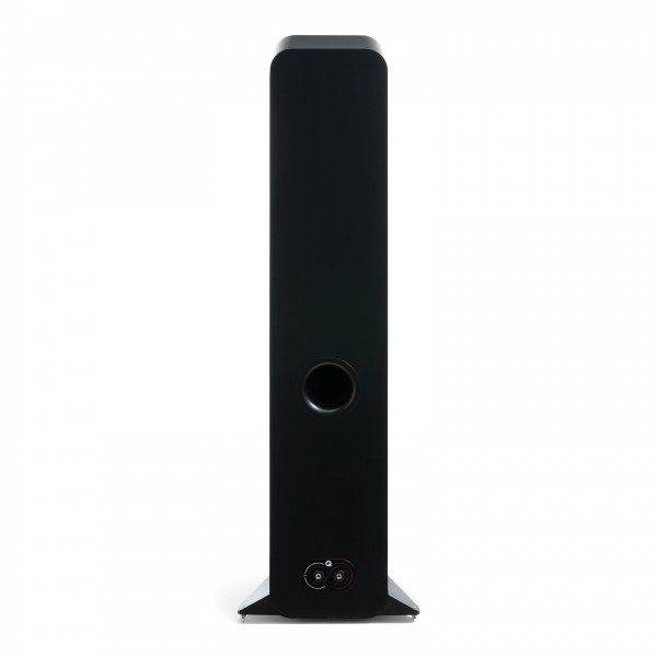 Q Acoustics 3050c Floorstanding Speakers (Pair), Satin Black Back View