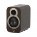 Q Acoustics 3010c Bookshelf Speaker, Walnut