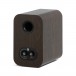 Q Acoustics 3010c Bookshelf Speaker, Walnut rear view angled