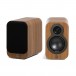 Q Acoustics 3010c Bookshelf Speakers (Pair), Pin Oak