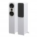 Q Acoustics 3050c Floorstanding Speakers (Pair), Satin White