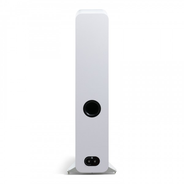 Q Acoustics 3050c Floorstanding Speakers (Pair), Satin White Back View
