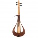 Yamaha YEV104PRO Electric Violin, Natural Brown - back