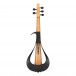 Yamaha YEV105PRO Electric Violin, Natural Black - back