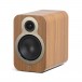 Q Acoustics 3030c Bookshelf Speaker, Pin Oak