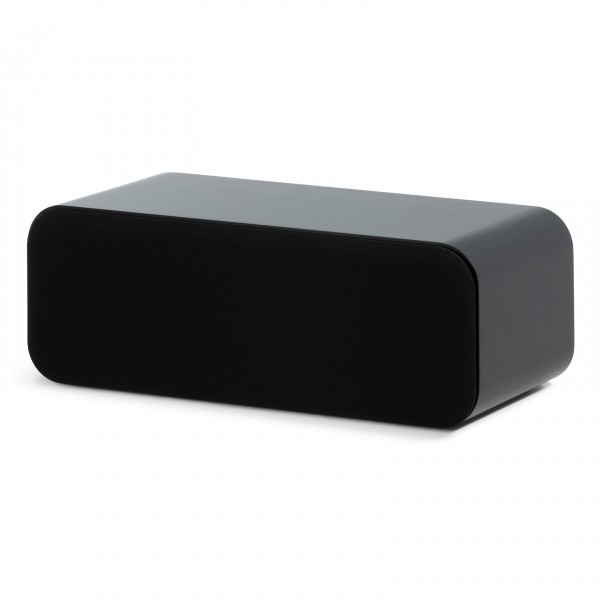 Q Acoustics 3090c Centre Speaker, Satin Black Grille View