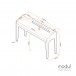 modul Stage Piano Stand, Black