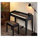 modul Stage Piano Stand, Black