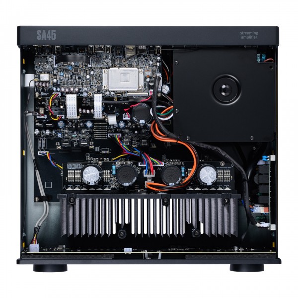 Arcam Radia SA45 Streaming Integrated Amplifier, Black Internal View