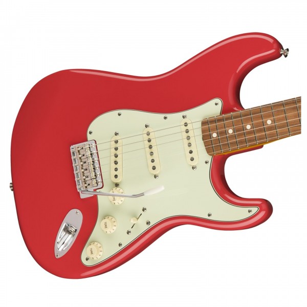 Fender Classic 60s Stratocaster Lacquer PF, Fiesta Red at Gear4music