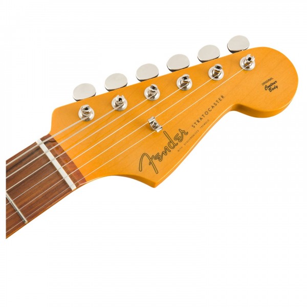 Fender '60s Stratocaster Lacquer PF, Fiesta Red - Headstock