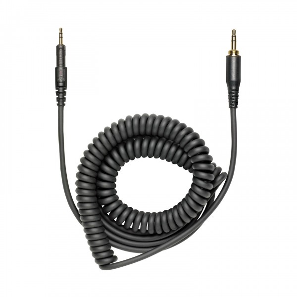 Audio-Technica ATH-M50x LAB Professional Monitor Headphones, Navy/Orange - Coiled Cable