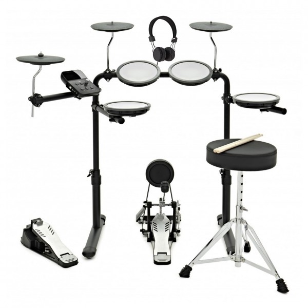 VISIONDRUM+ Electronic Drum Kit with Stool and Headphones