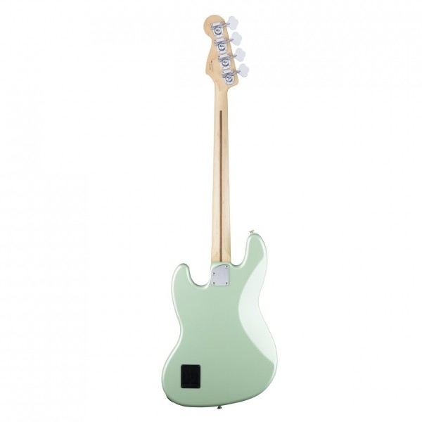 Fender Deluxe Active Jazz Bass Guitar, Pau Ferro, Surf Pearl Back