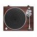 Audio Technica AT-LPW50BTRW Wireless Belt-Drive Turntable, Rosewood - Top-down view