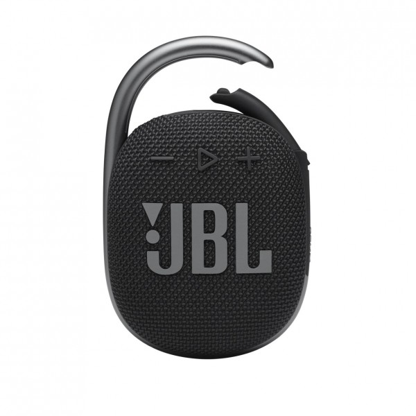 JBL Clip 4 Portable Bluetooth Speaker, Black